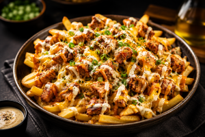 Chicken Loaded fries
